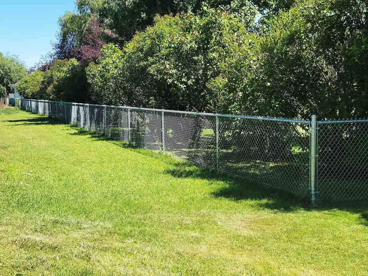 Photo of an Eastern Montana residential fence