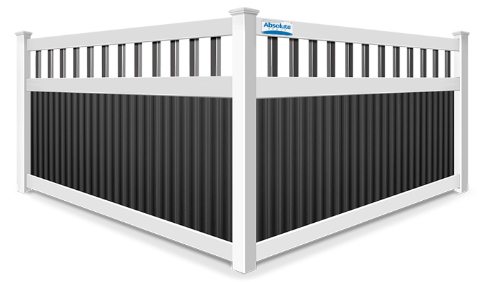 Black Spindle Top corrugated steel fence company in Montana