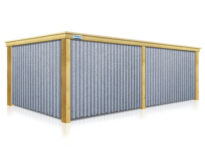 Commercial Metal Panel Fence installation for the Montana area.