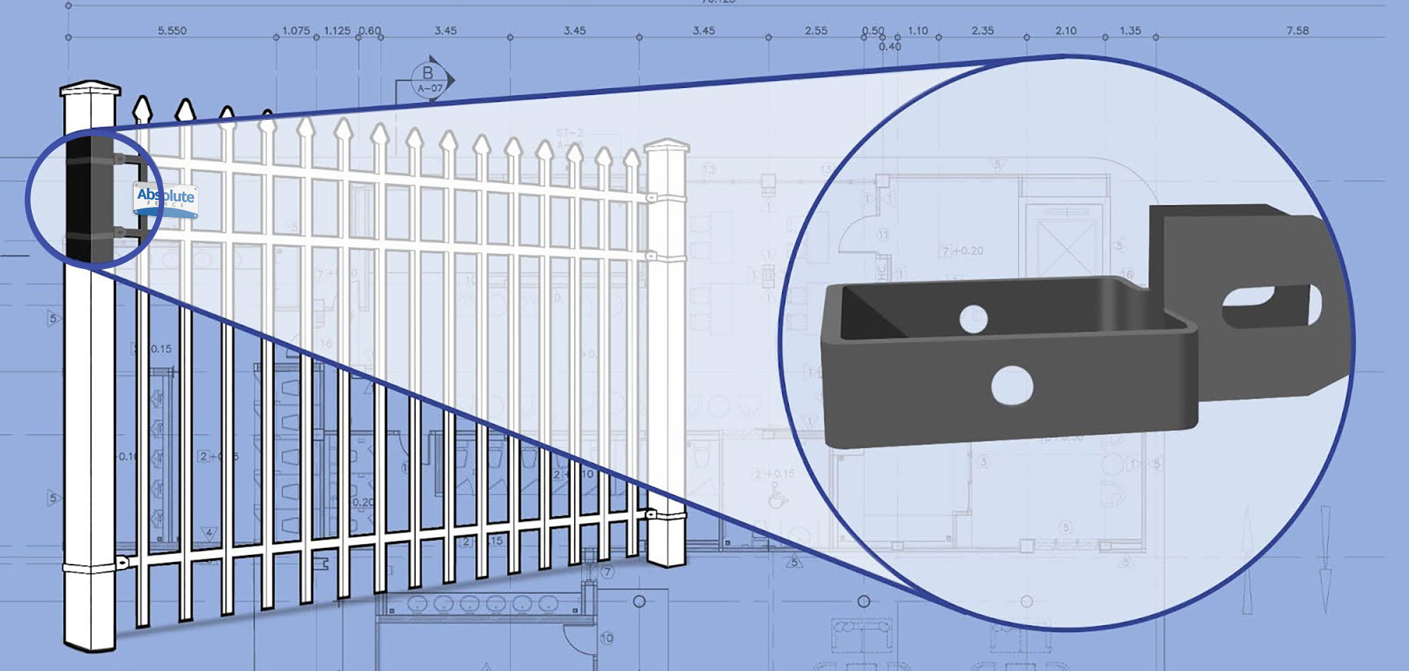 Montana Ornamental Steel fence Brackets installation company