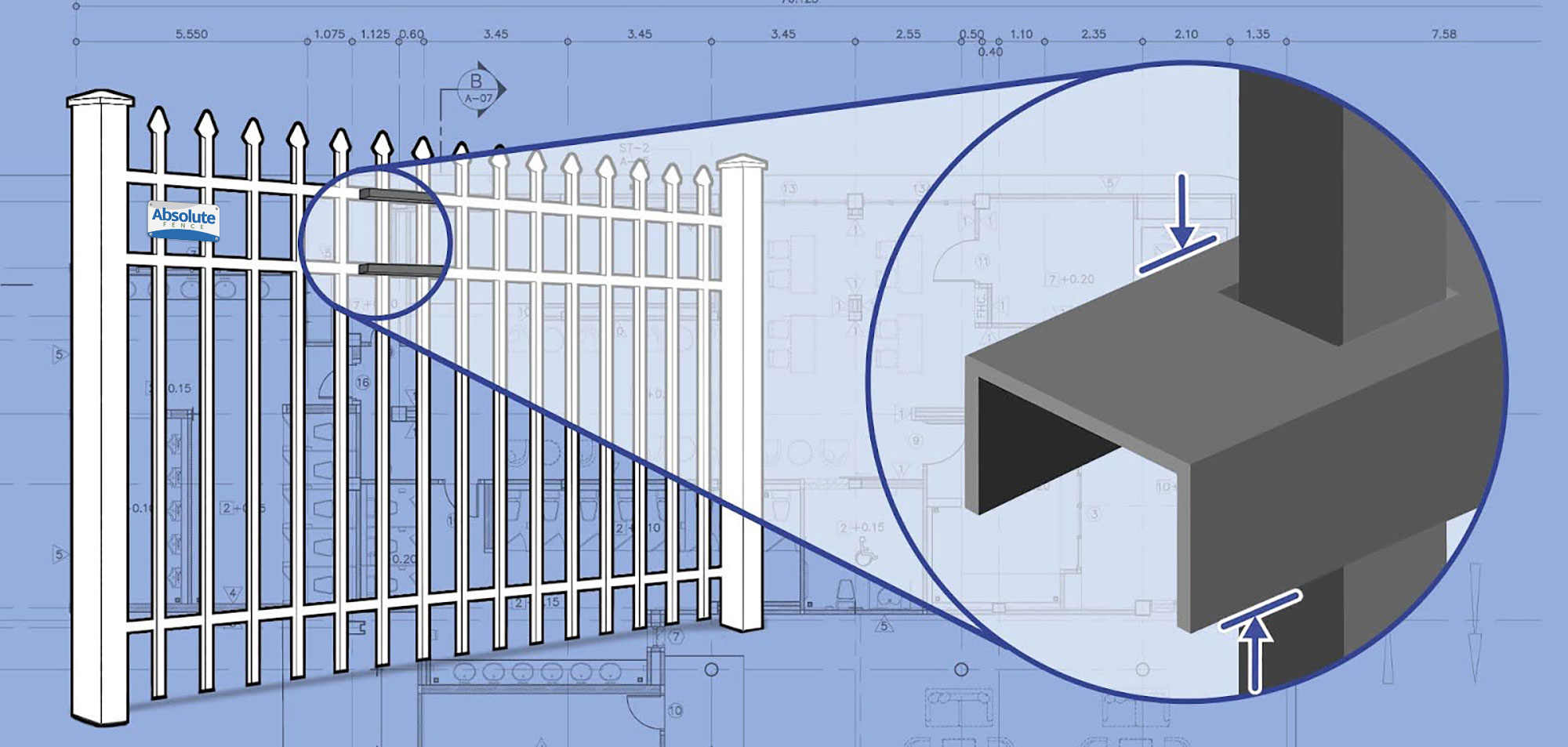Montana Ornamental Steel fence Rails installation company