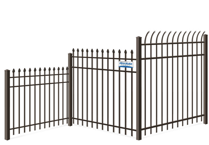 Ornamental Steel fence height options Montana