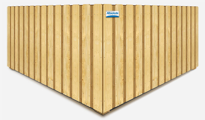 Board on board privacy wood fence company in Montana
