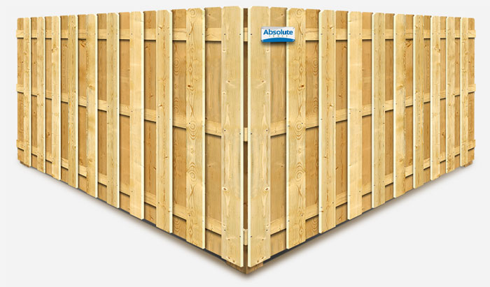 Shadowbox wood fence company in Montana