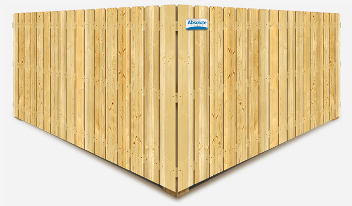 Stockade privacy wood fence company in Montana