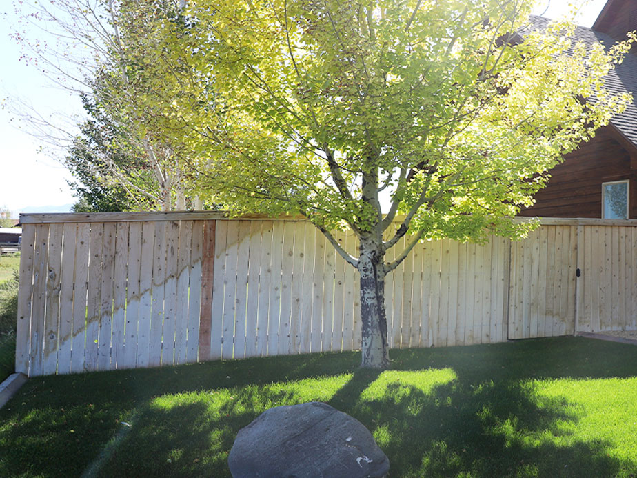 wood fence Billings Montana