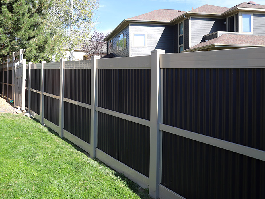 Privacy Fence Example in Cody Wyoming