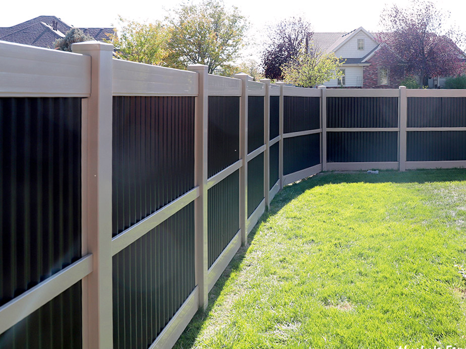 Colstrip Montana privacy fencing